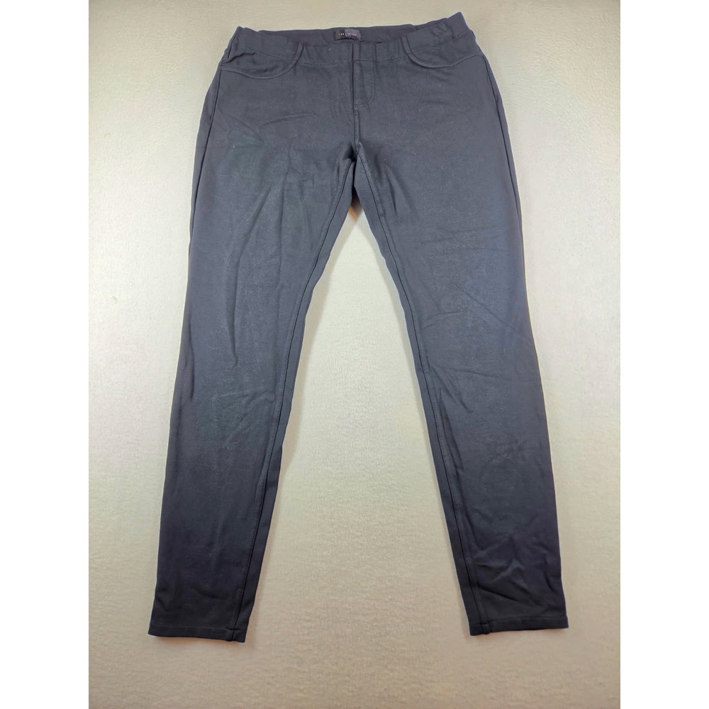 The Limited Women Black Ponte Knit Leggings Pull On Pants Size M P76P3898 05/16